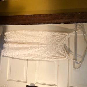 Never worn ivory lace dress from urban outfitters